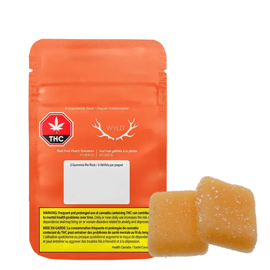 Real Fruit Peach 5:1 Gummies