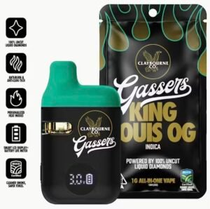 Claybourne Disposable King Louis OG 1G Vapeva